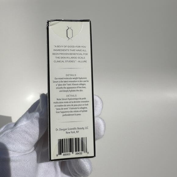 Dr Lara Devgan Hyaluronic Serum 1 oz 30 mL New in Box Sealed $245 Retail - Picture 6 of 7